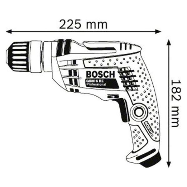 Дрель Bosch GBM 6 RE 350 Вт ID999MARKET_6080744 фото