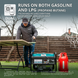 Гибридный генератор (бензин/газ) 3 кВт 230 В Konner & Sohnen KS 3000 G KS3000G фото 3