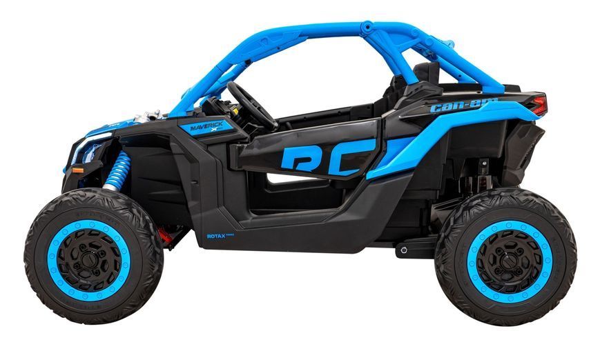 2-местный электрический детский UTV Can-Am Maverick Turbo RR 24 В 800 Вт 4x4 (CA001) синий CA001/1 фото