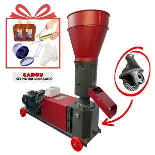 Granulator furaje Demetra DM-160RM (380V motor inclus), role DM-160RM foto