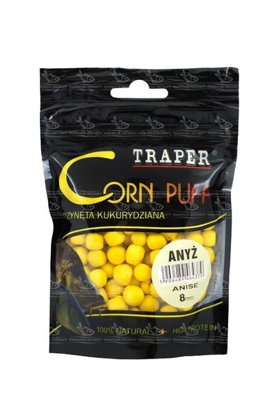 Воздушное тесто Traper Corn puff 8мм 20г - Anyż (Анис) 18099 фото