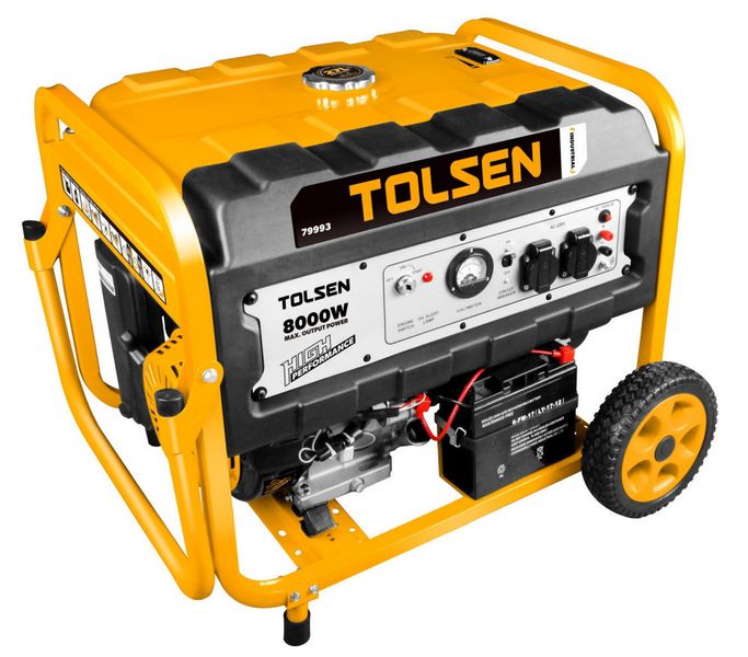 Generator electric pe benzina, pornire electrica 8000 W 79993 foto