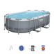 Piscina Power Steel Oval 427x250x100cm, 7250L, cadru metalic ID999MARKET_6163024 foto 2