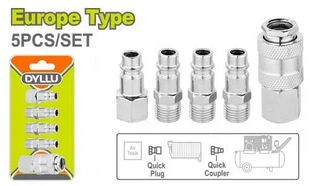 Set cuple rapide Dyllu DTQP3670, 5 buc., 1/4&rdquo; 51087 foto
