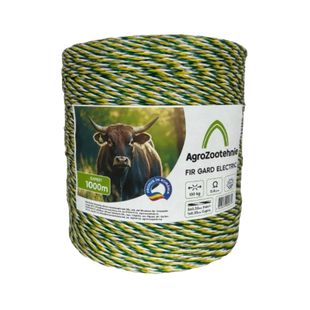 Fir gard electric Agrozootehnie &ndash; 1000 m &ndash; 130 kg &ndash; 0,4 &Omega;/m 50093 foto