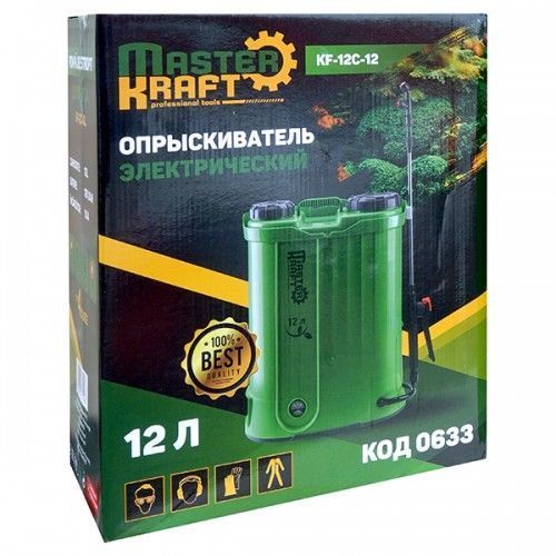 Опрыскиватель аккумуляторный Master Kraft 12 л KF-12C-12 KF-12C-12 фото