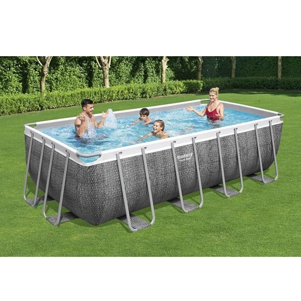 Pool Power Steel 488x244x122cm, 11532L, cadru metalic ID999MARKET_6163032 foto