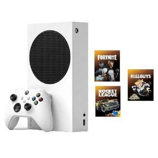 Consola de jocuri Microsoft Xbox Series S, White + Games (Fortnite, Fall Guys, Rocket League Bundle) ID999MARKET_6745706 foto