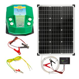 Aparat gard electric DL 7200, 7,2 Joule, cu sistem solar 50 W ID999MARKET_6560756 foto