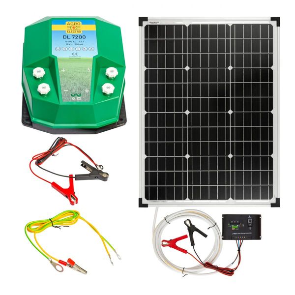 Aparat gard electric DL 7200, 7,2 Joule, cu sistem solar 50 W ID999MARKET_6560756 foto