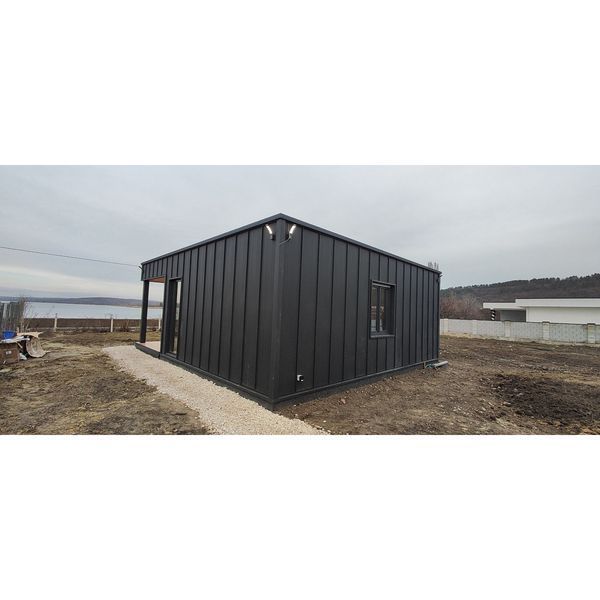Casa din lemn 72m2 tip canadian la cheie in 50 zile - proiect finisat ID999MARKET_6799866 foto