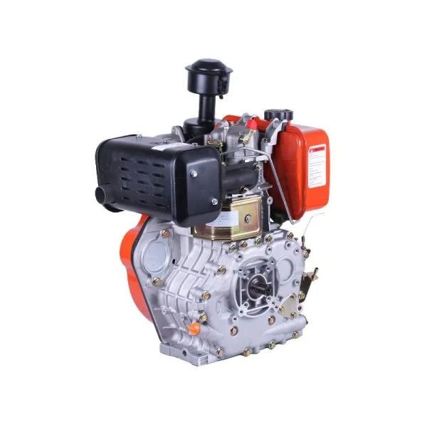 Motor diesel 186F TT (cu evacuare arbore pentru caneluri, 25 mm) 9 CP ID999MARKET_6867366 foto