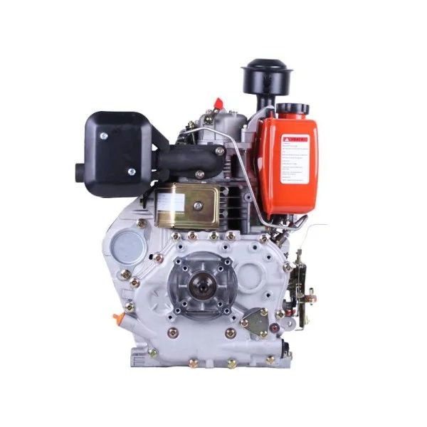 Motor diesel 186F TT (cu evacuare arbore pentru caneluri, 25 mm) 9 CP ID999MARKET_6867366 foto