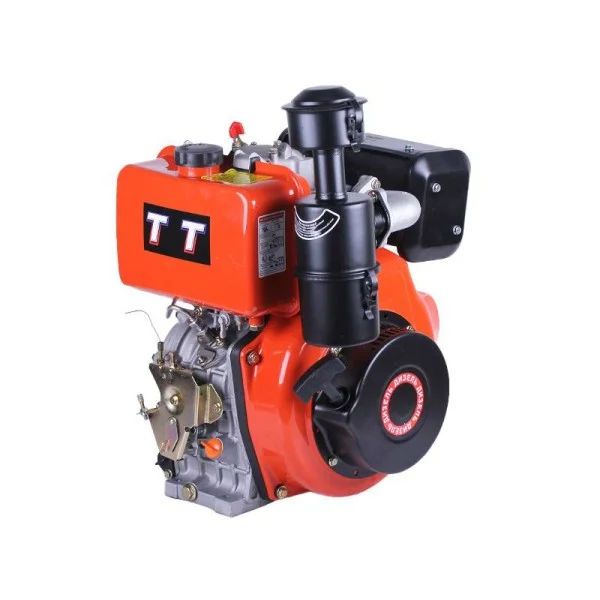 Motor diesel 186F TT (cu evacuare arbore pentru caneluri, 25 mm) 9 CP ID999MARKET_6867366 foto