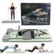 Placă Pilates multifuncțională, plastic ABS, verde, 106x41x3 cm D255-1911 foto 1