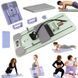 Placă Pilates multifuncțională, plastic ABS, verde, 106x41x3 cm D255-1911 foto 3
