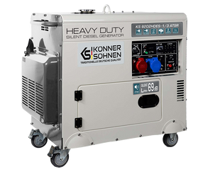 Генератор дизельный Konner&Sohnen KS 9202HDES-1/3 atsR (EURO II) 7,5 кВт 220В/380В ID999MARKET_6544043 фото