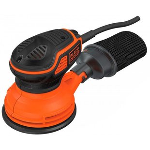 Орбитальная шлифовальная машина 230W 125mm BEW210 Black+Decker ID999MARKET_6238066 фото