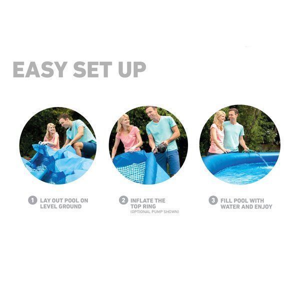 Бассейн EASY SET с фильтрующим насосом 457×84см, 9792Л ID999MARKET_6163151 фото