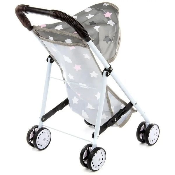 Cărucior pentru păpuși 44 cm Grey 60291 foto