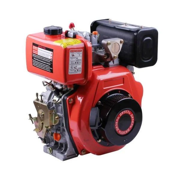 Motor diesel cu demaror electric 178F TATA (slit, 25 mm) 6 CP ID999MARKET_6867374 foto