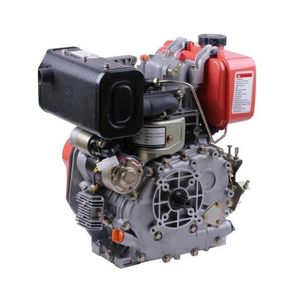 Motor diesel cu demaror electric 178F TATA (slit, 25 mm) 6 CP ID999MARKET_6867374 foto