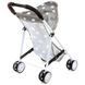Cărucior pentru păpuși 44 cm Grey 60291 foto 3
