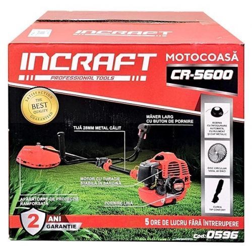 Motocoasă 4,1 kW INCRAFT PRO CR-5600 CR-5600 foto