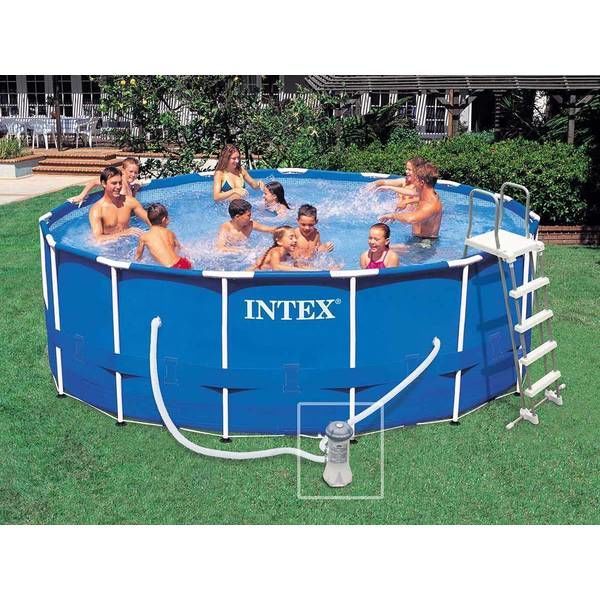 Piscina 457x122cm, cadru metalic 16800L ID999MARKET_6163119 foto