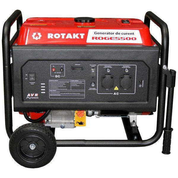 Бензиновый генератор Rotakt ROGE5500, 5,5 кВт ID999MARKET_6531603 фото
