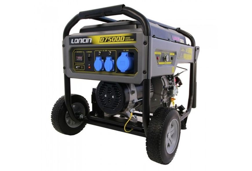 Генератор O'Mac 6.0 кВт 220 В Дизель Loncin ID999MARKET_6313126 фото